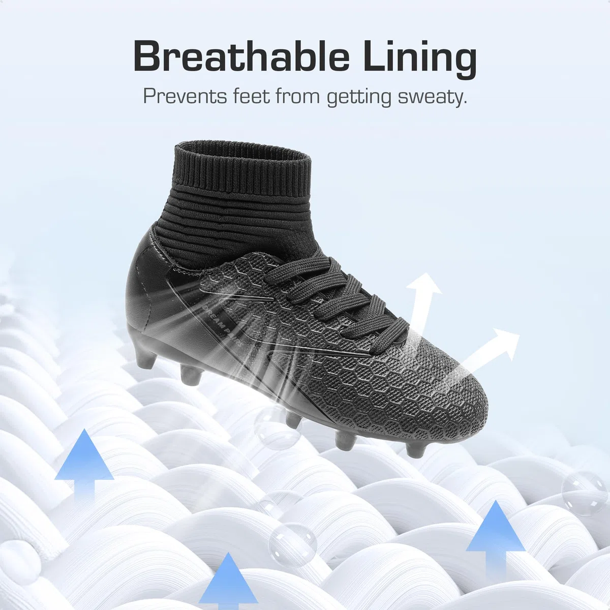 DREAM PAIRS Kids Scarpe da Calcio Ragazzi All'aperto Sportivo Teenager Scarpe da Calcetto
