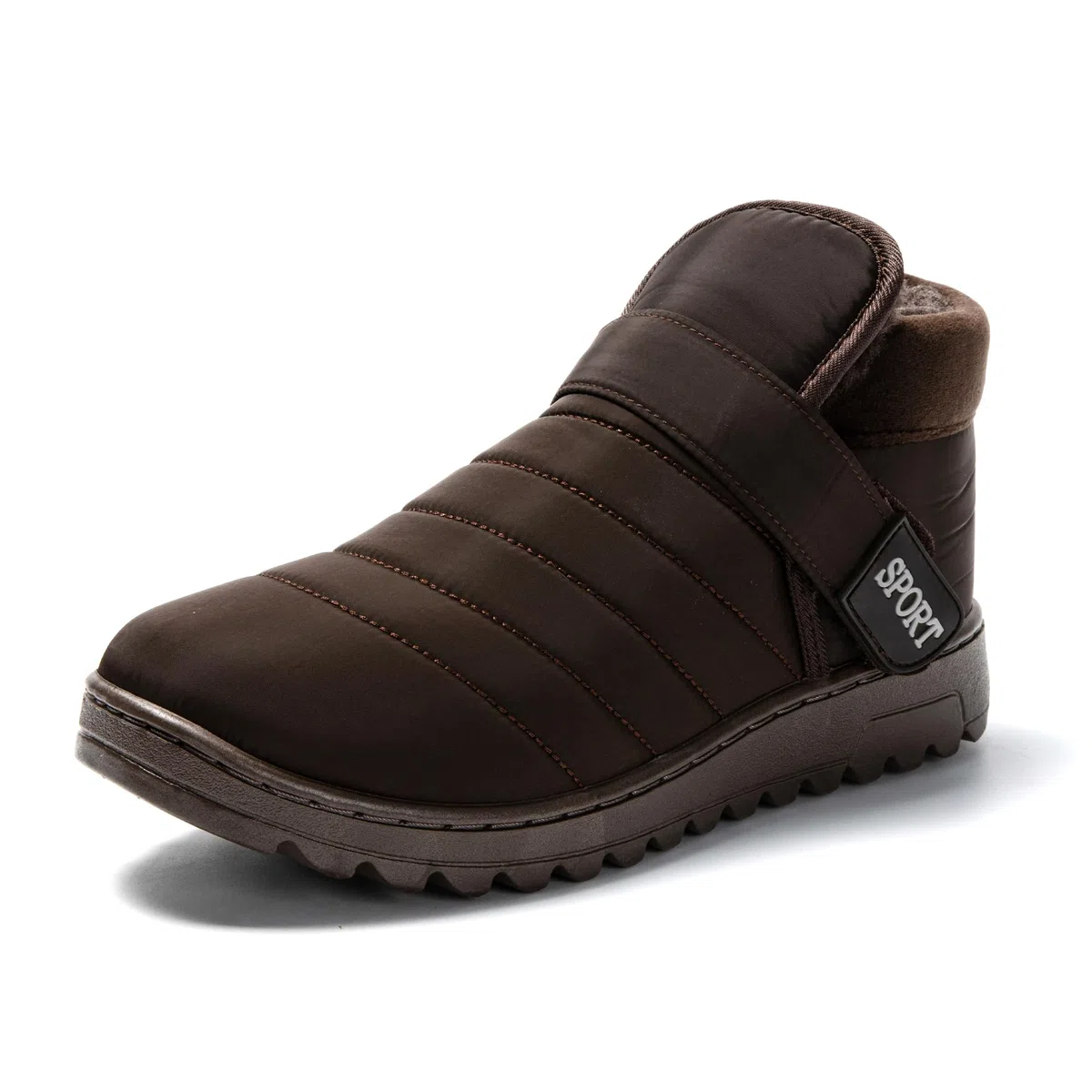 JOMIX Pantofole Stivali Invernali Uomo Ciabatte Chiuse Calde da Casa Scarpe Mocassini da Inverno Babbucce Pelose Comode