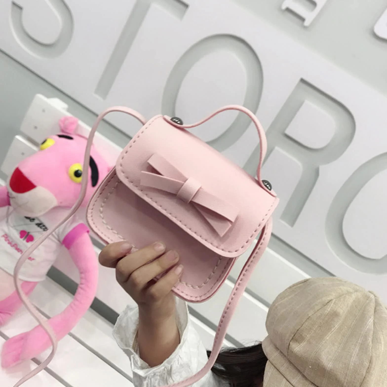 Borsa a Tracolla per Bambina, Borsa per Bambini, Borsa Piccola Borsa a Portafoglio, per Bambini Età Compresa tra 1 e 3 Anni, per Feste, Shopping, Fotografia, Performance