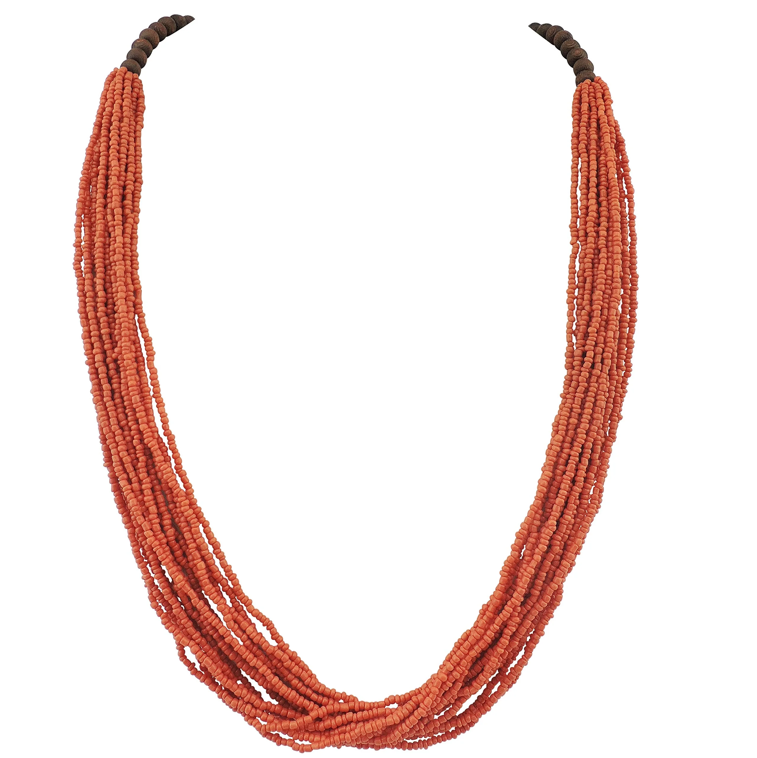 Bocar Lunga Multipla Fila Collana di Dichiarazione con Scatola Regalo NK-10407