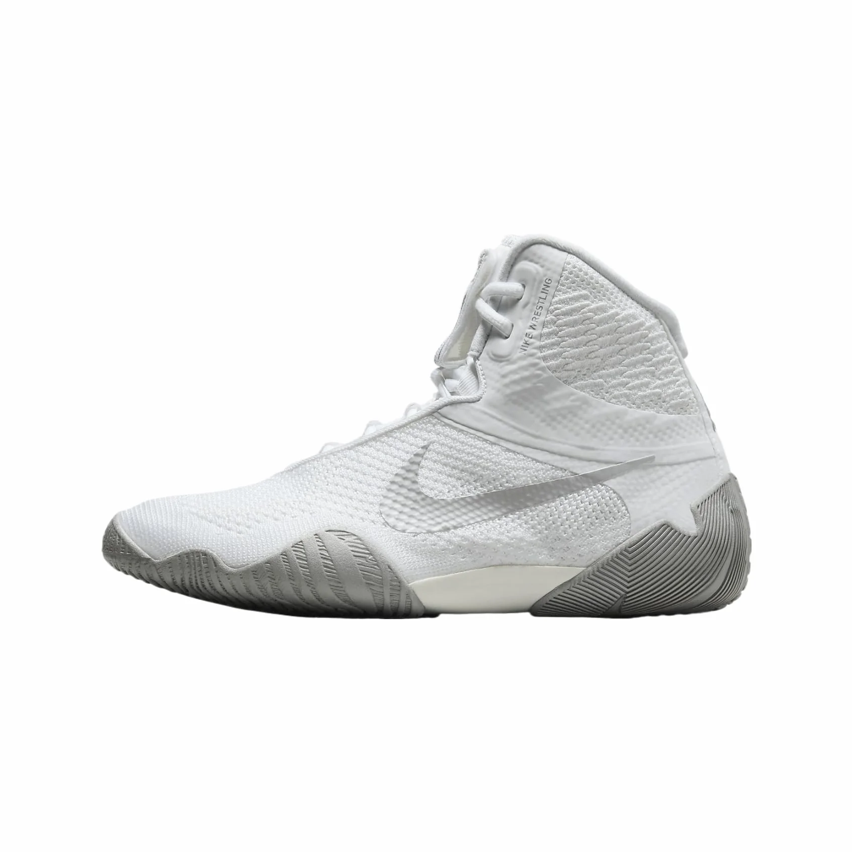 Nike Tawa CI2952-100, scarpe da wrestling da uomo, bianco/argento metallizzato, colore: bianco