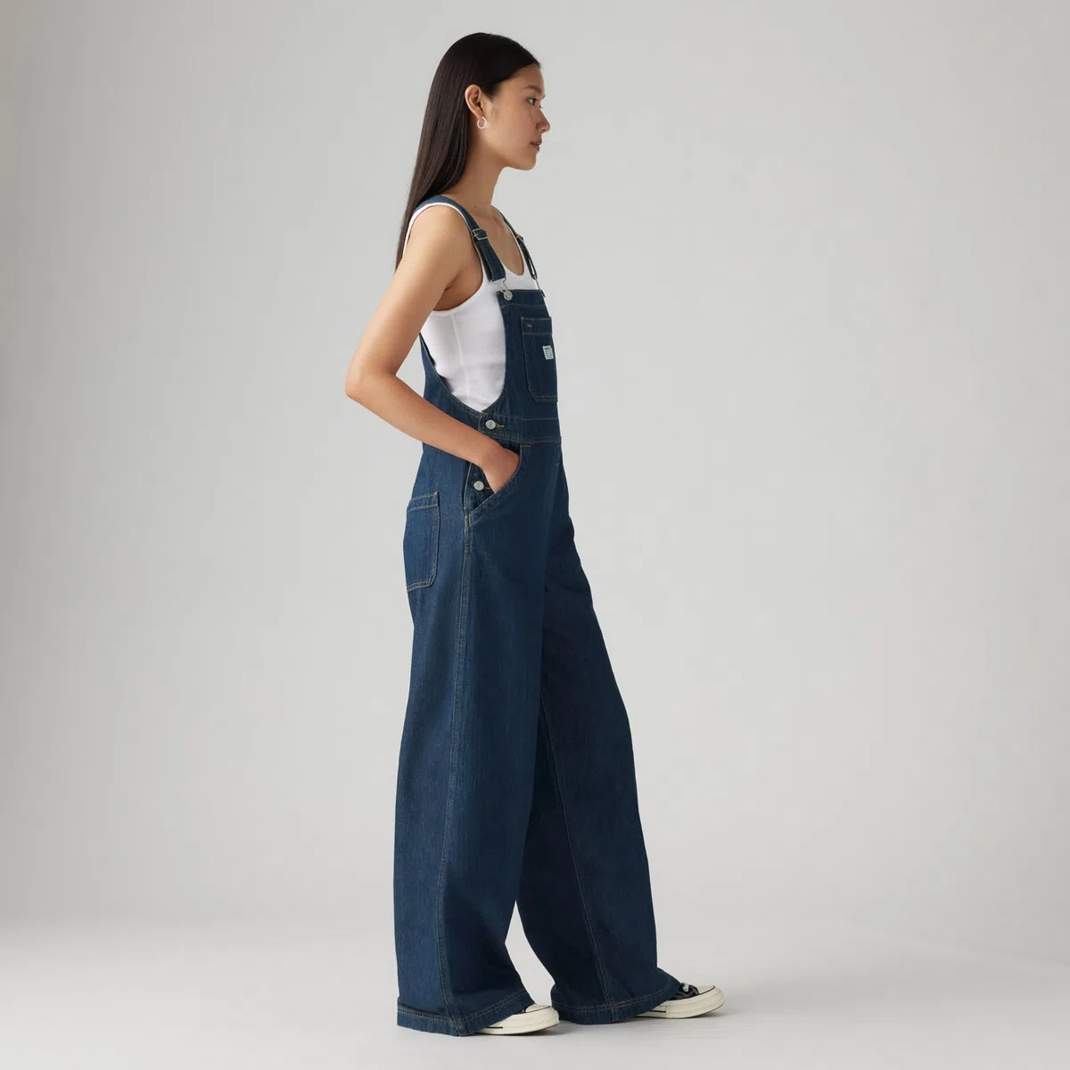 Levi's Xl Overall Jeans Donna (Pacco da 1)