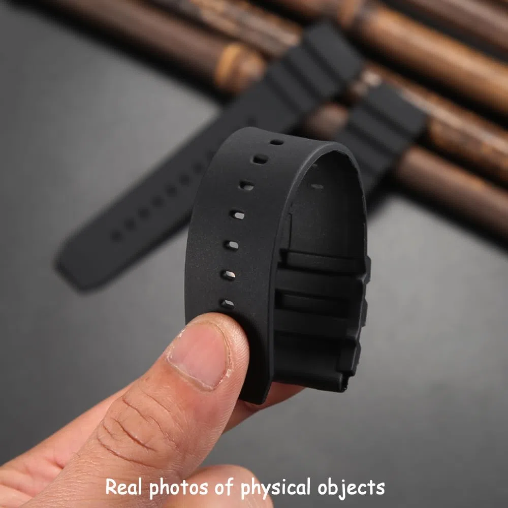 Cinturino in silicone compatibile con Casio MDV106 AMW320 sereis Unisex Diver Watch Band MDV-106 Cinturino di ricambio in gomma