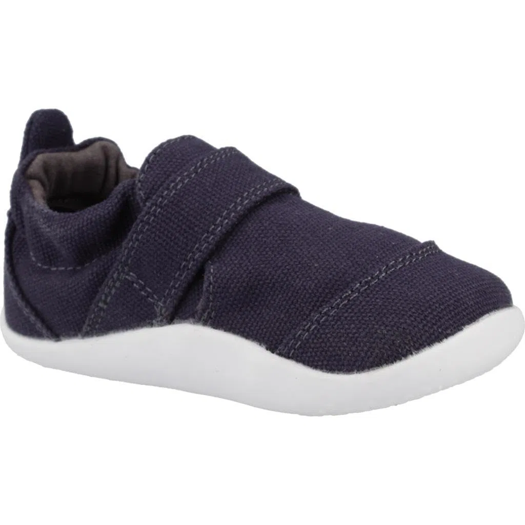 Bobux XP Go Organic Navy. Prime Scarpe da Bambino per Gattonare E Camminare. Numeri dal 19 al 22 (19)