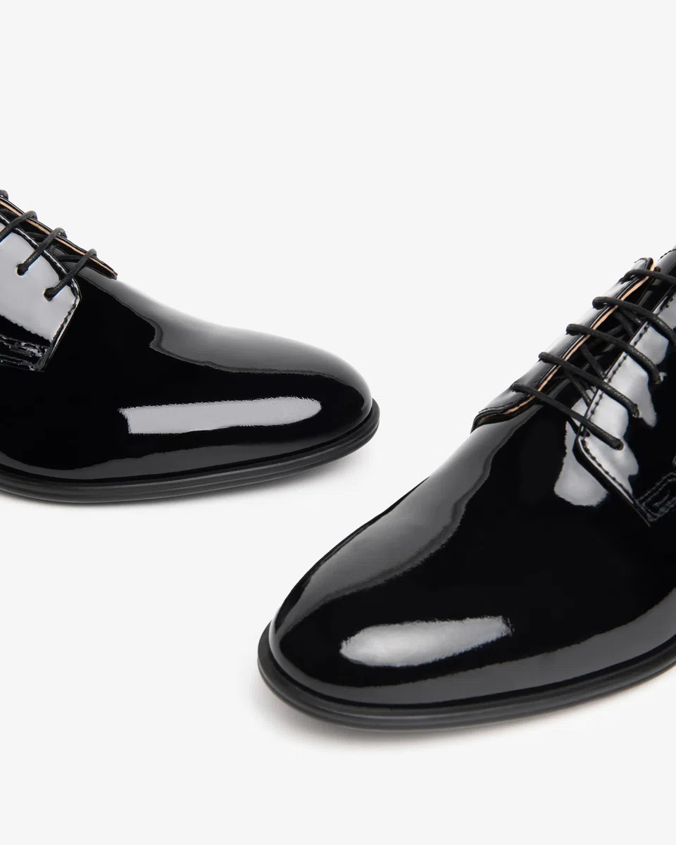 Nero Giardini E400121UE Derby Uomo in Vernice