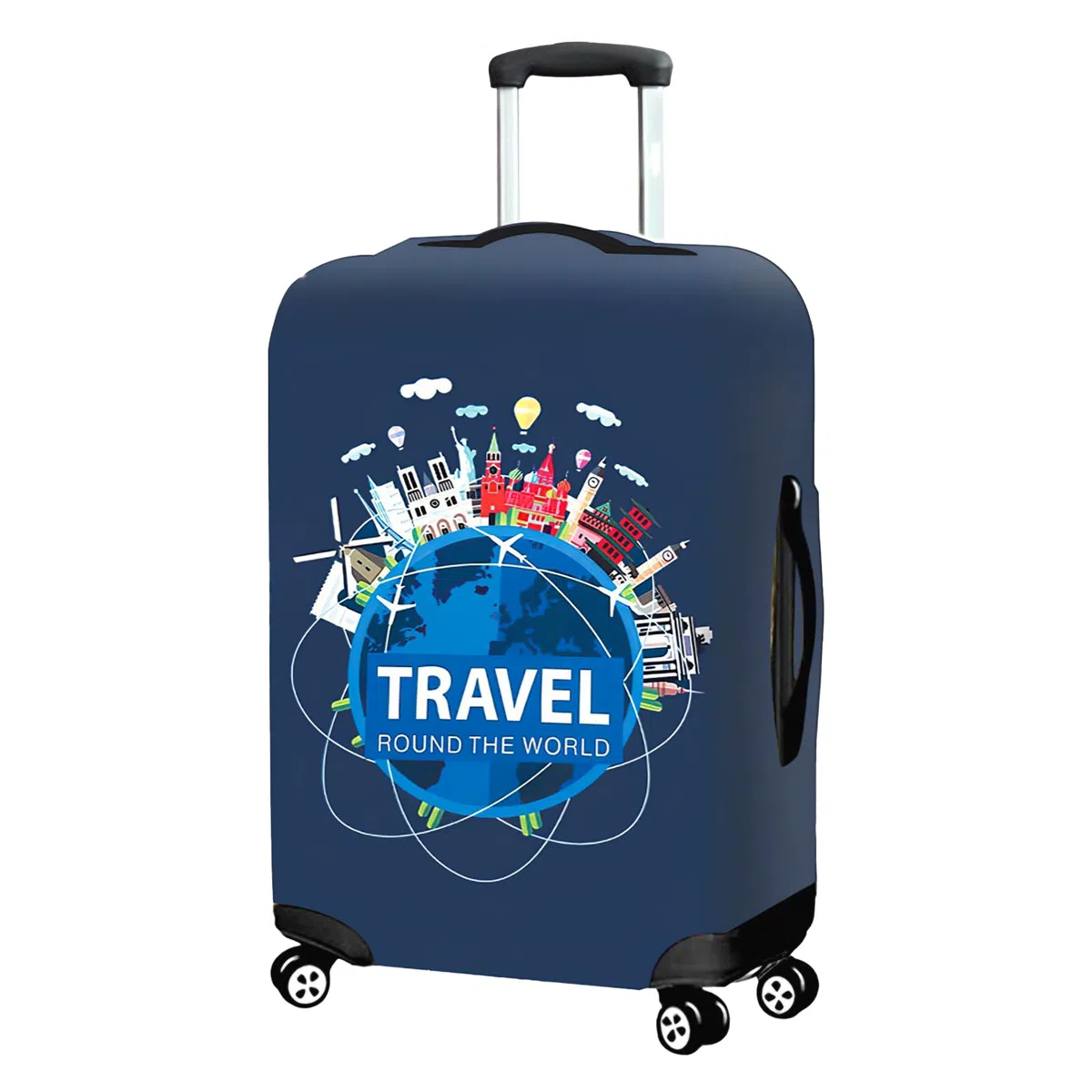Elastico Custodia Valigia Lavabile 18-32 Pollici Copertura per Bagagli Cover Proteggi Copertura per Valigie Copertura per Bagagli da Viaggio per Bagagli Trolley Custodia (XL(29-32 Inch))