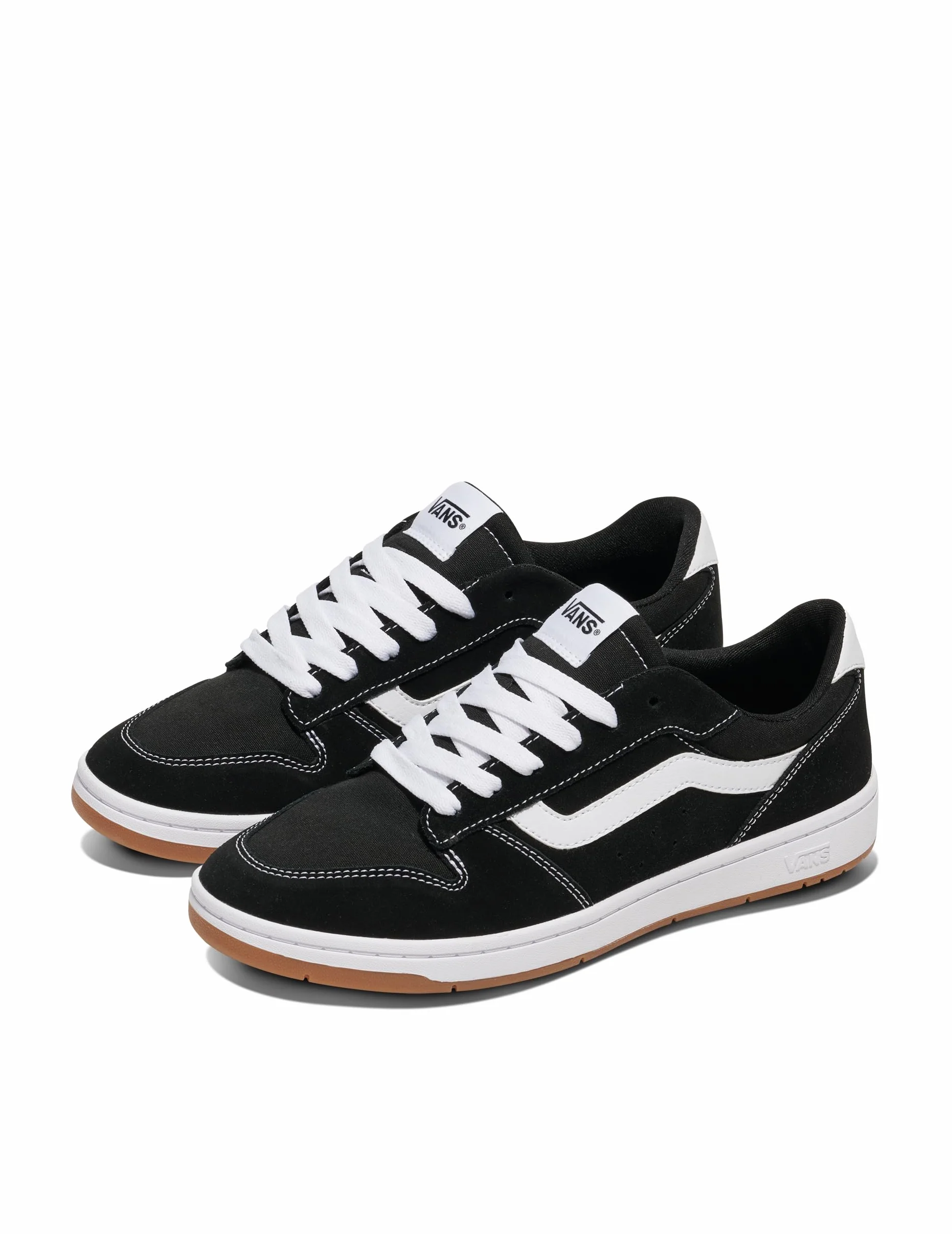 Vans Uomo Scarpe da Ginnastica in Pelle Scamosciata Ryland, White/Black