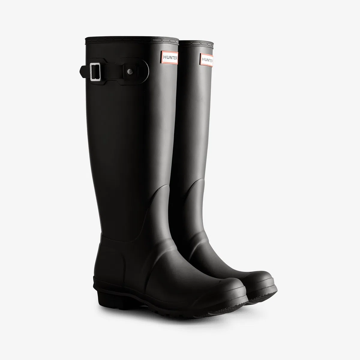 Hunter Logo Originale in Tre Colori, Stivali in Gomma Donna