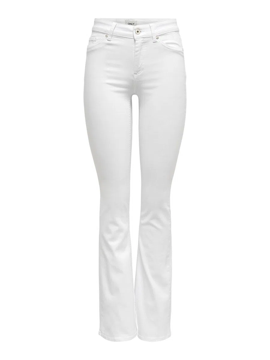 Only - Onlblush Mid Flared DNM Rea0730 Noos, Jeans Donna