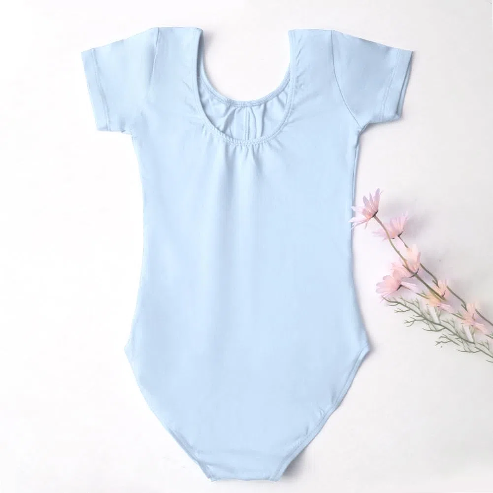 ROYAL SMEELA Body Ginnastica Artistica Bambina Ginnastica Leotards Balletto Body Danza Classica Manica Corta Balletto Leotard body da danza Ragazze Rosa Nero da 3 a 11 Anni body per danza classica