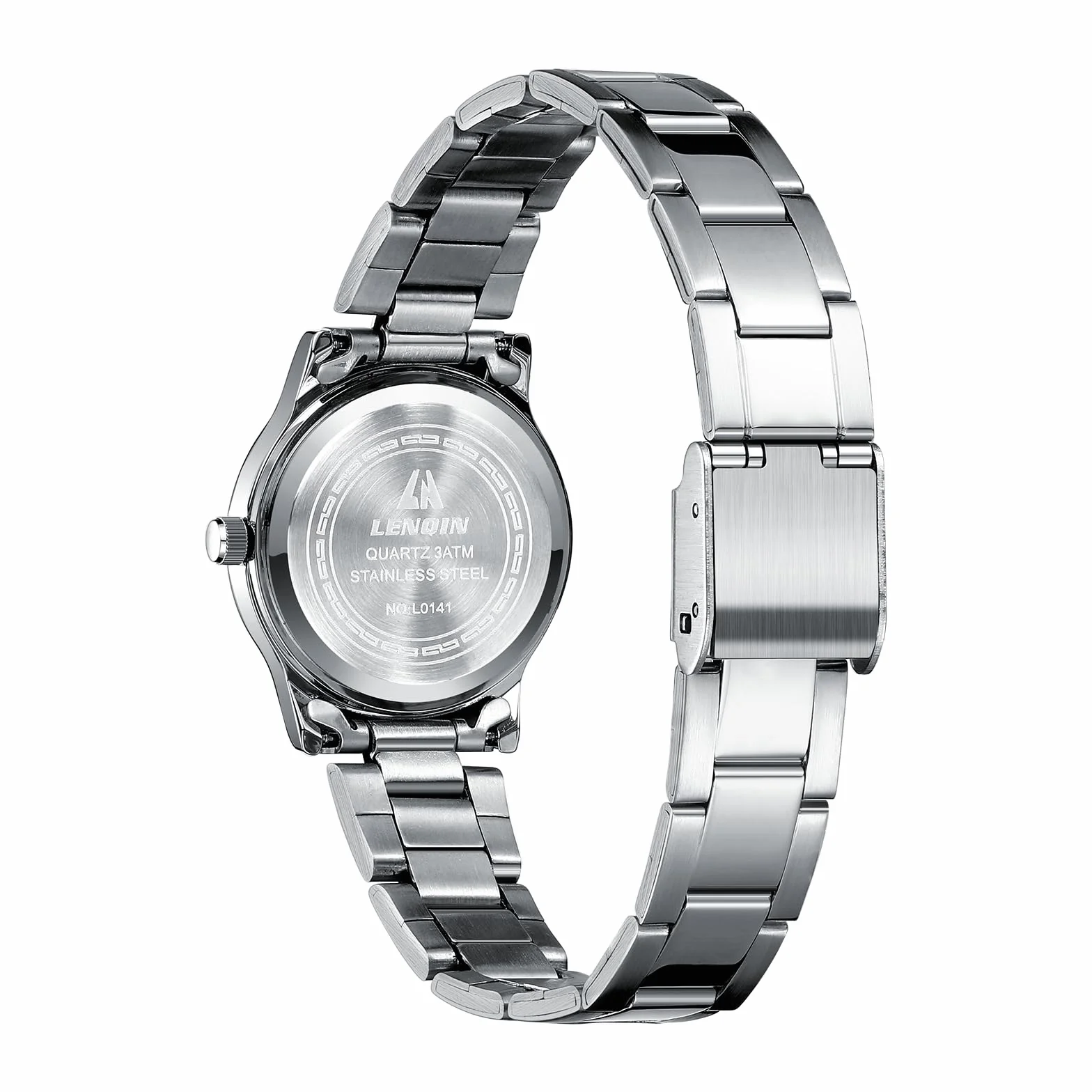 LN LENQIN Orologio Donna Piccolo Analogico Quarzo Orologi da Polso Classic Moda Donne Dress Watch Orologio Impermeabile Donna con Cinturino in Acciaio Inossidabile