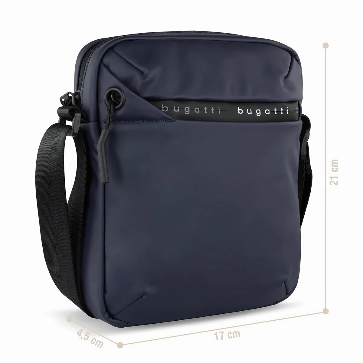 bugatti Blanc – Piccola borsa a tracolla crossover compatta e versatile