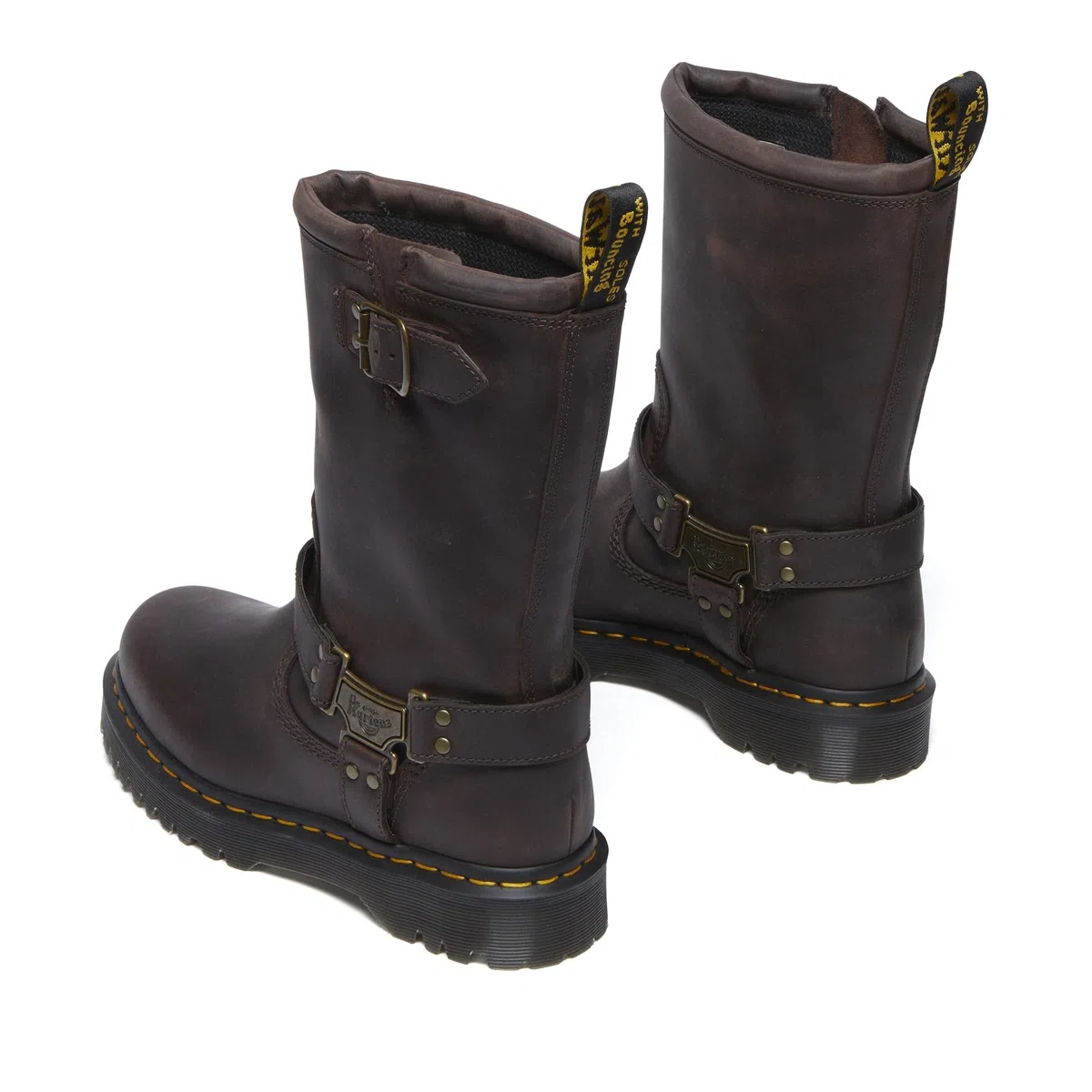 Dr. Martens Stivali Anistone Hi Codice 31901201 Marrone Donna