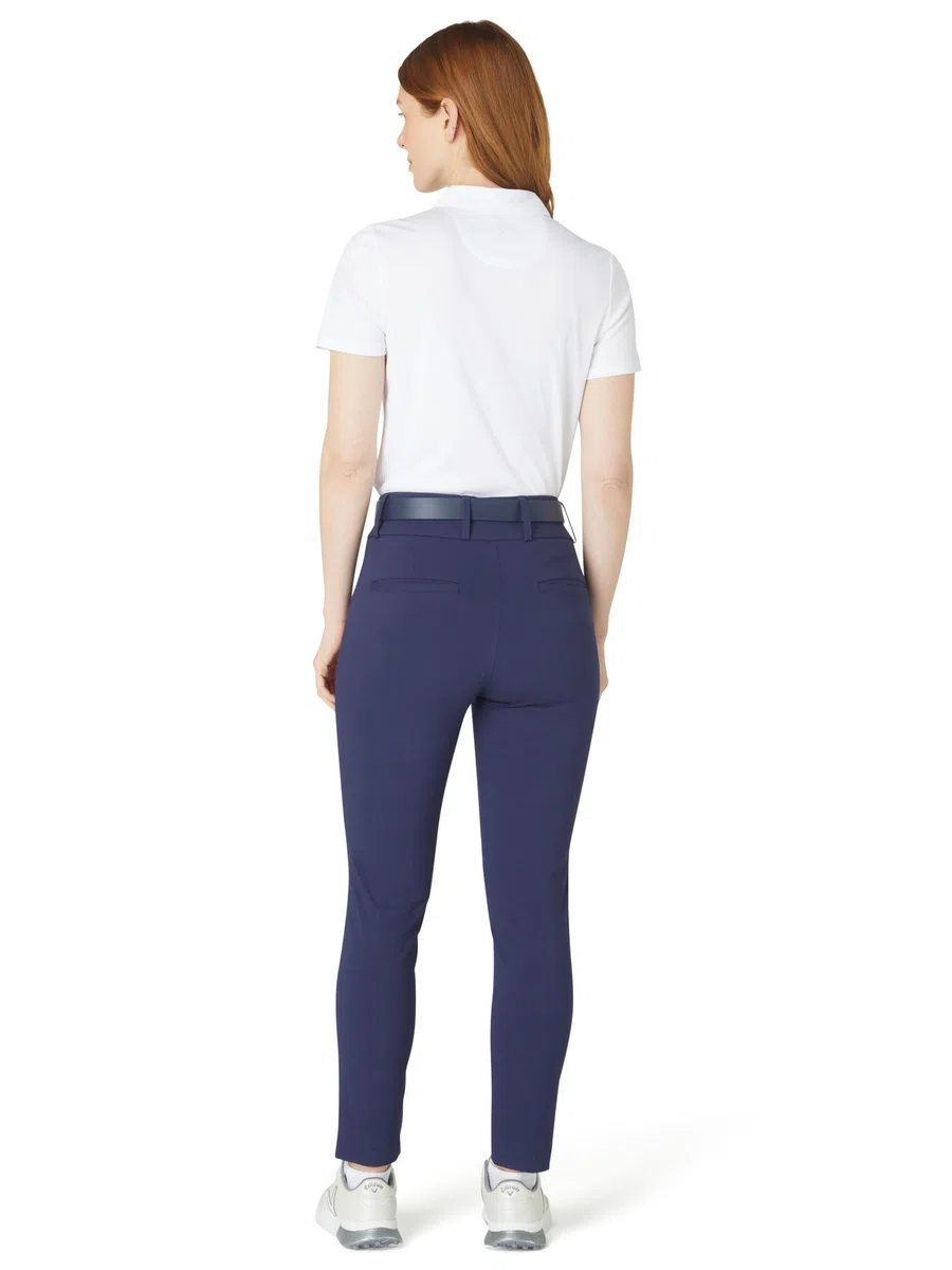Callaway Apparel - Chev Pull On Pants with Stretch for Women, Pantaloni Senza Lacci Donna