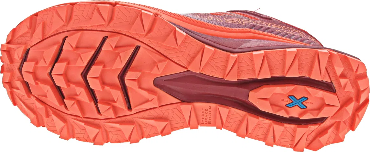 LA SPORTIVA Karacal Woman Cherry Tomato/Velvet, Scarpe da Trail Running Donna