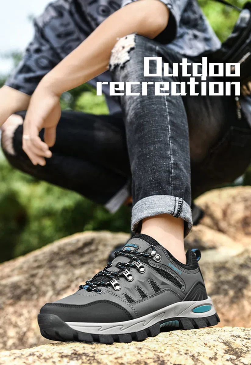 Scarpe da Escursionismo da Uomo, Impermeabili, Leggere, Antiscivolo, da Esterno, da Trekking, da Arrampicata, da Viaggio